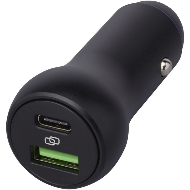 Hovedbilde Pilot dobbel 55 W USB-C/USB-A-billader