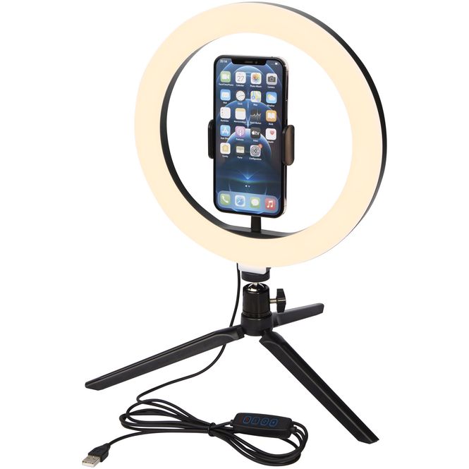 Hovedbilde Studio ringlys for selfier og vlogging med ...