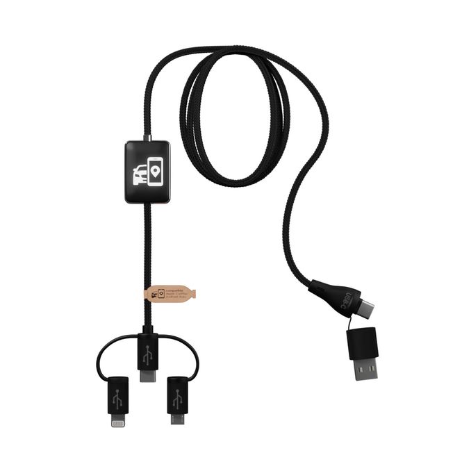 Hovedbilde SCX.design C48 CarPlay 5-i-1 ladekabel