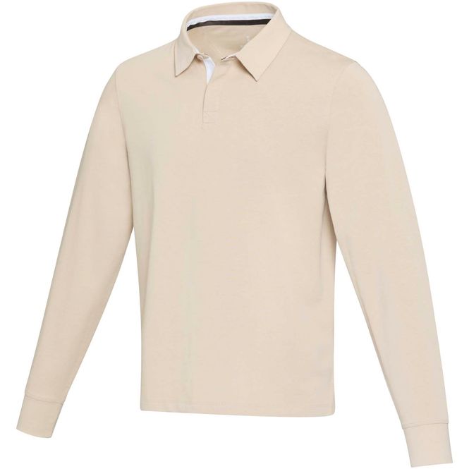 Hovedbilde Clyde unisex organic rugby polo sweatshirt