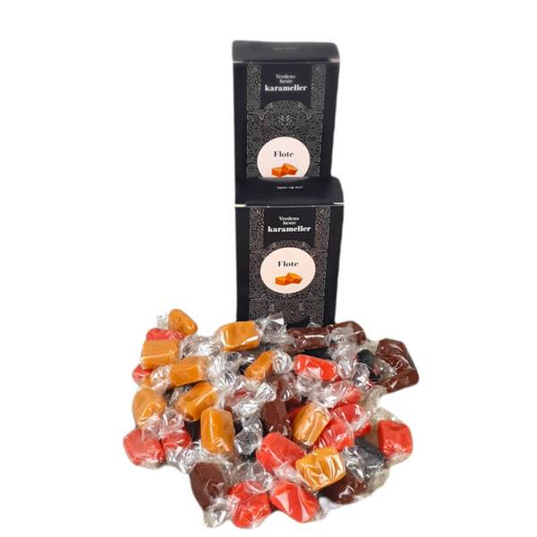 Bilde av Verdens beste karameller Fltekarameller 100g