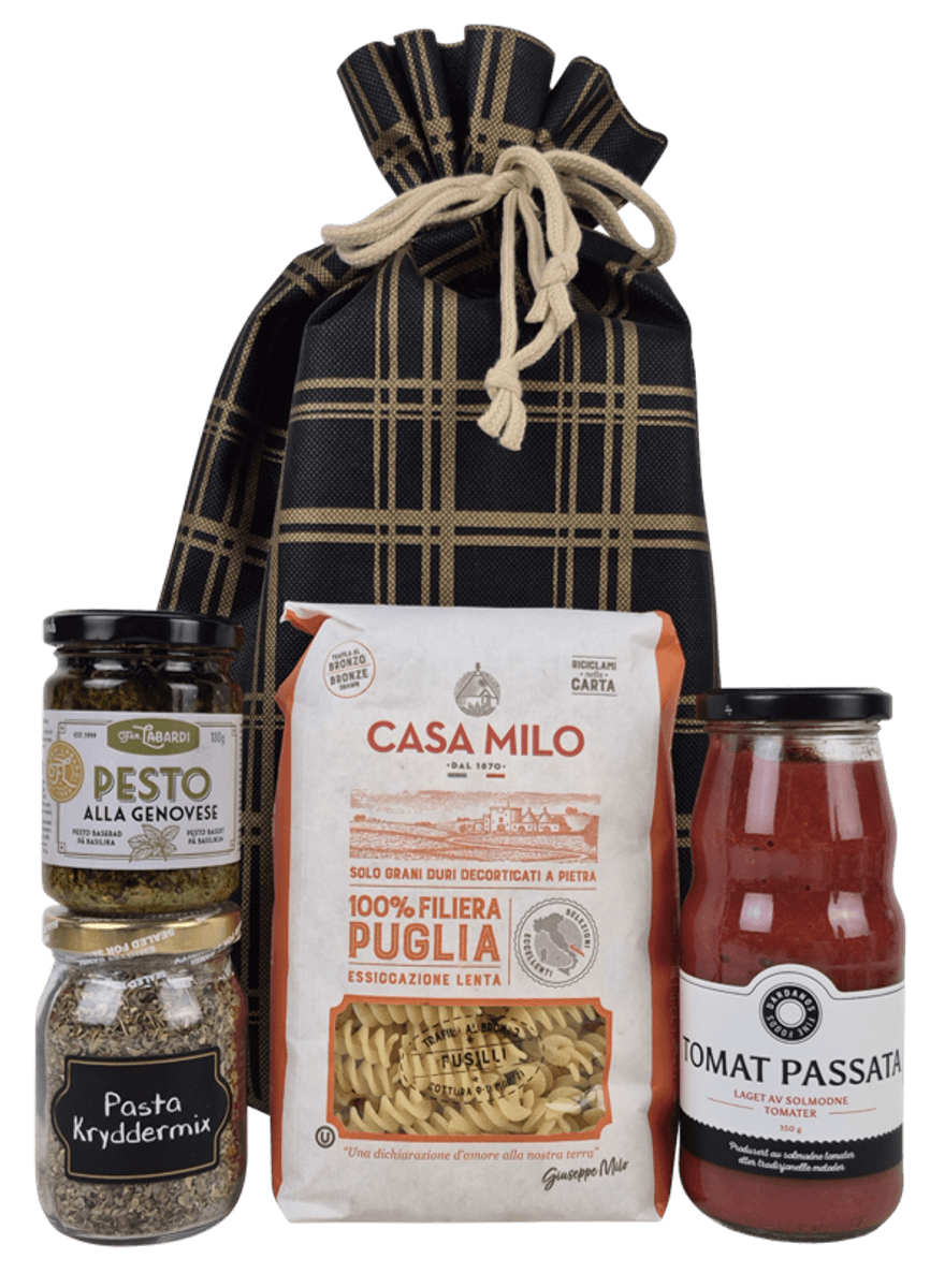 Gourmetpakke A - Pasta