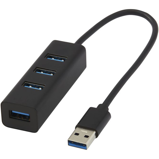 Hovedbilde ADAPT USB 3.0-hub i aluminium